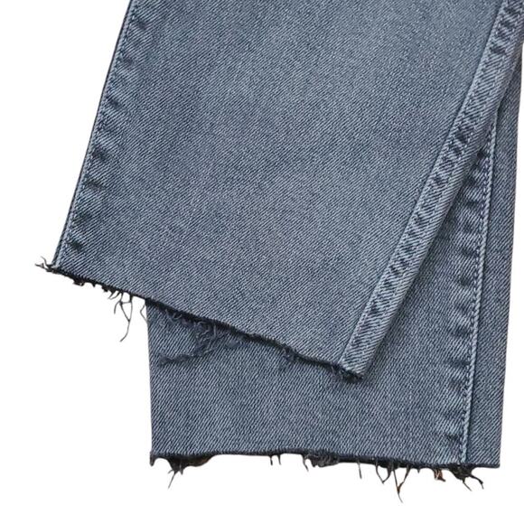 Good American The Good Curve Skinny Crossover Jean in BLACK264 6/28 raw … - Picture 8 of 13